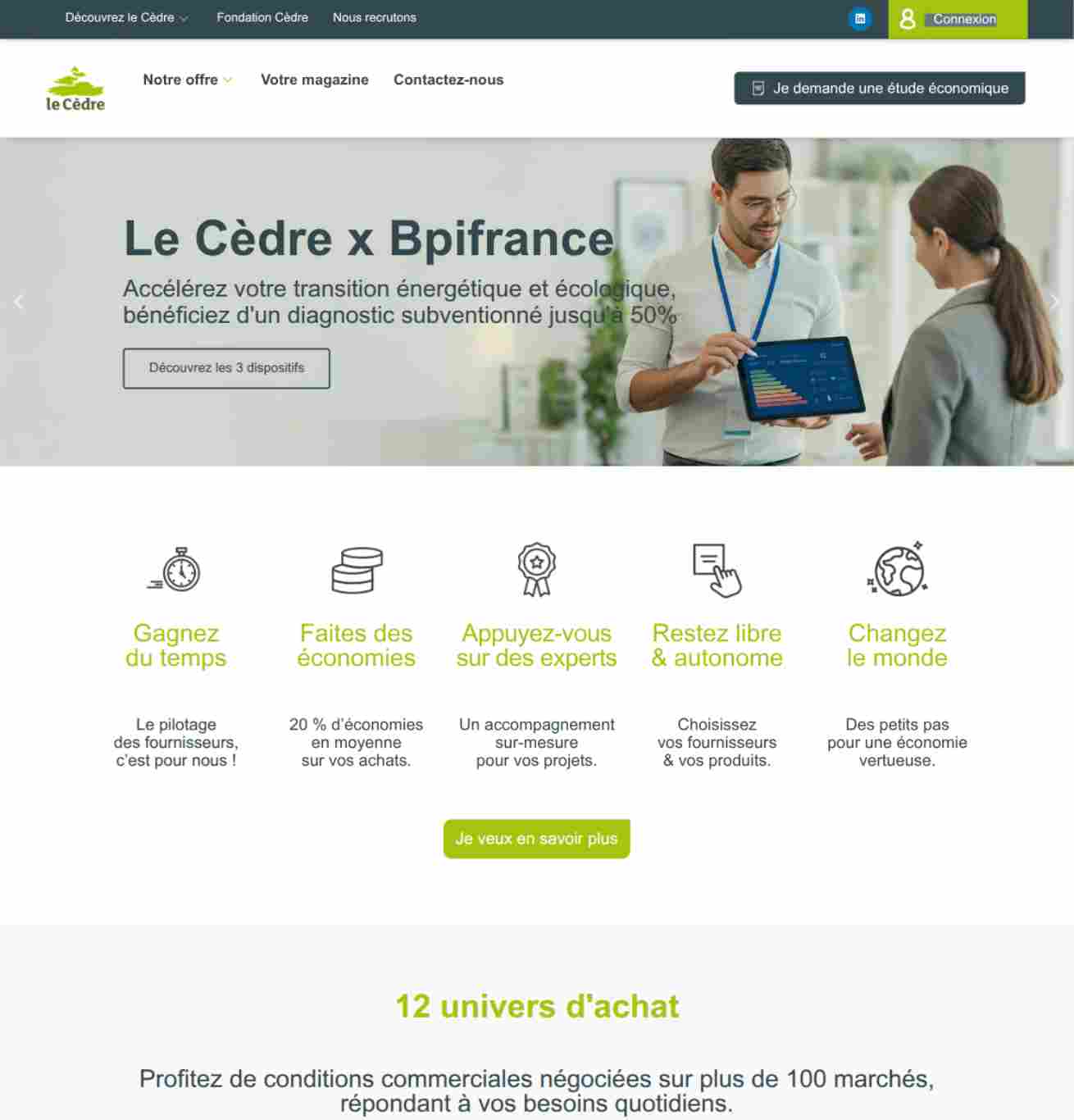 Évolution ERP métier et intégrations cloud chez Le Cèdre